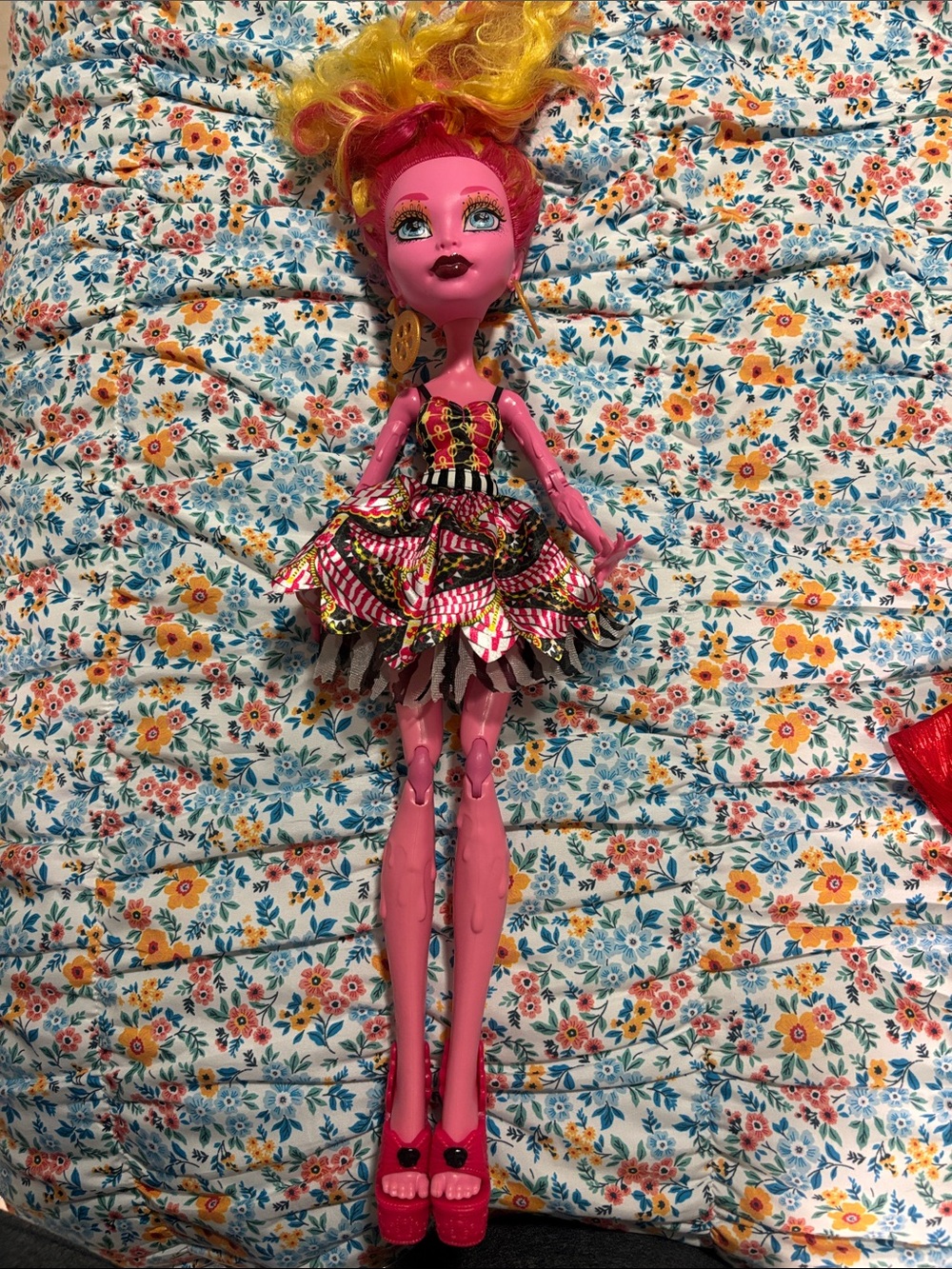 Monster High Freak Du Chic Gooliope Jellington doll